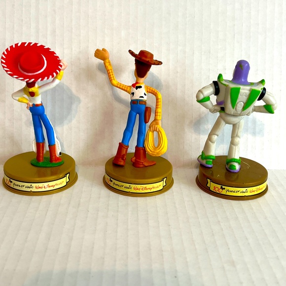 Disney Pixar Toy Story McDonald Toy Figure Woody, Jessie,& Buzz Lightyear - Picture 3 of 6